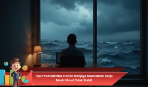 Tips Produktivitas Harian Menjaga Konsistensi Kerja Meski Mood Tidak Stabil